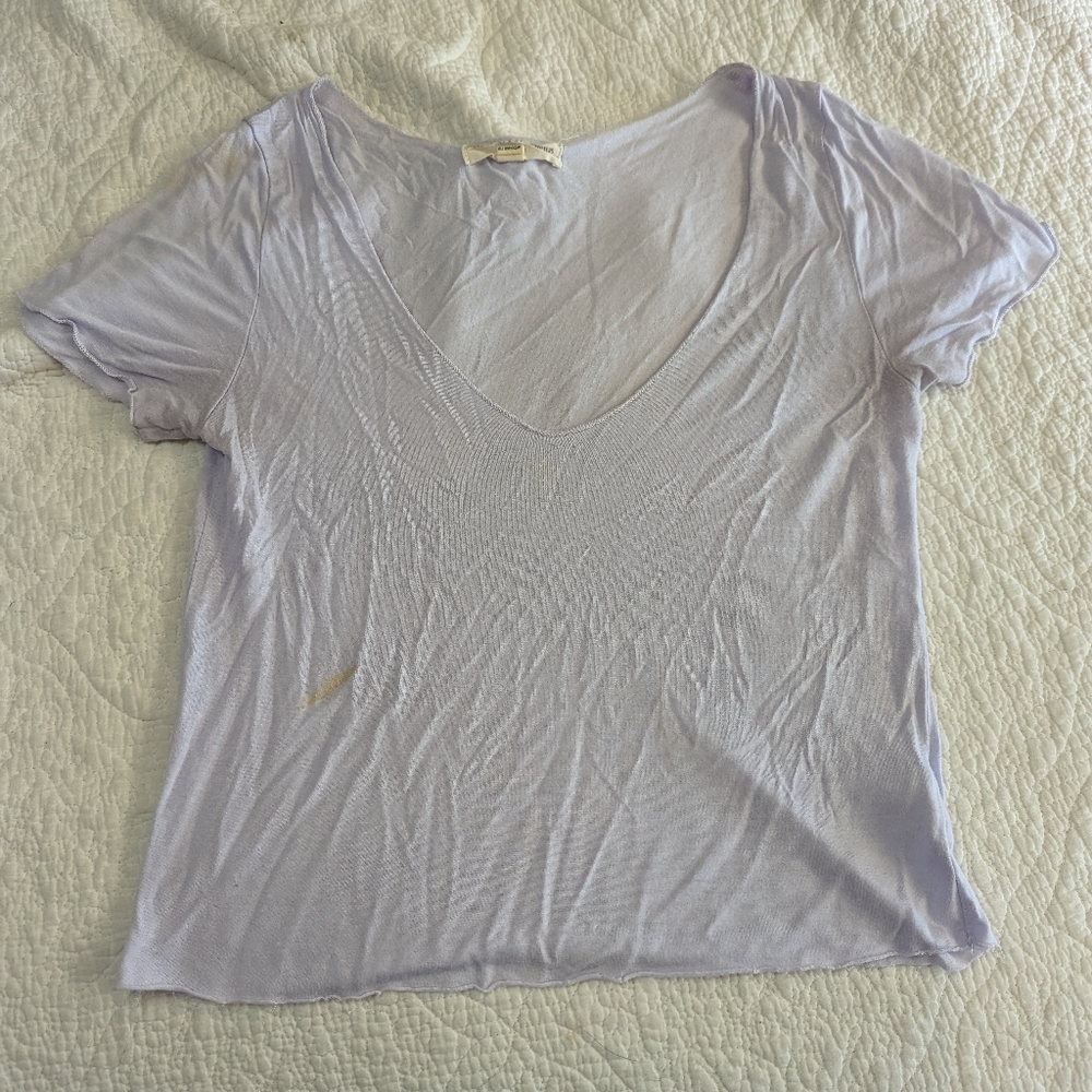 Urban outfitters Long Crop Tee Size M